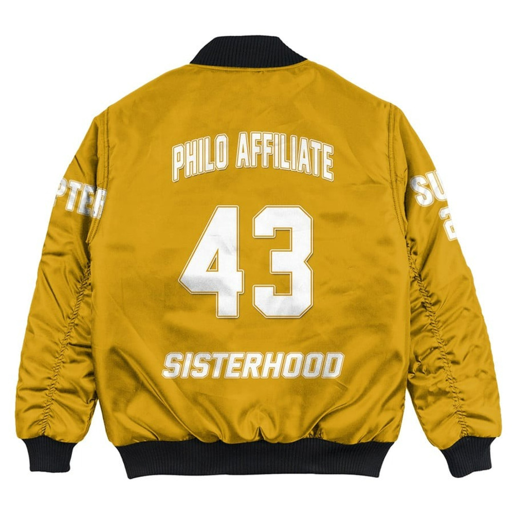 Custom Philo Affiliate Bomber Jackets, African Bomber Jacket For Men Women