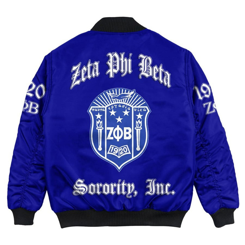 Zeta Phi Beta Black History Bomber Jackets, African Bomber Jacket For Men Women