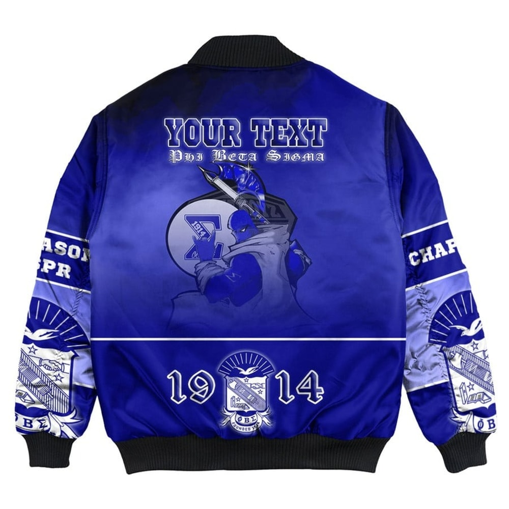Phi Beta Sigma Motto Bomber Jackets, African Bomber Jacket For Men Women