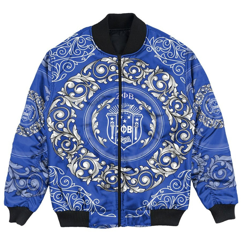 Zeta Phi Beta Sorority Bomber Jackets, African Bomber Jacket For Men Women