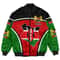Kenya Active Flag Bomber Jacket, African Bomber Jacket For Men Women