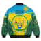 Rwanda Active Flag Bomber Jacket, African Bomber Jacket For Men Women