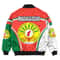 Madagascar Active Flag Bomber Jacket, African Bomber Jacket For Men Women