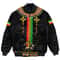 Ethiopia Lion Style Pattern Bomber Jackets, African Bomber Jacket For Men Women