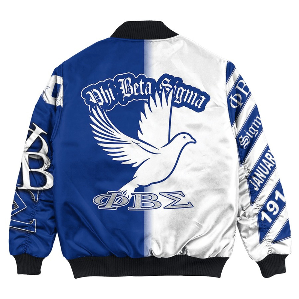 Phi Beta Sigma Unique Bomber Jackets, African Bomber Jacket For Men Women