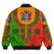 Ghana Dashiki Bomber Jacket, African Bomber Jacket For Men Women