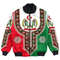 Western Sahara Dashiki Bomber Jacket, African Bomber Jacket For Men Women