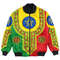 Ethiopia Dashiki Bomber Jacket, African Bomber Jacket For Men Women