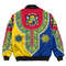 Central African Dashiki Bomber Jacket, African Bomber Jacket For Men Women