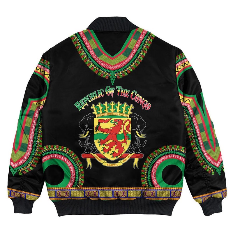 Republic Of The Congo Bomber Jackets, African Bomber Jacket For Men Women