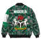Nigeria Bomber Jacket Kente Pattern, African Bomber Jacket For Men Women