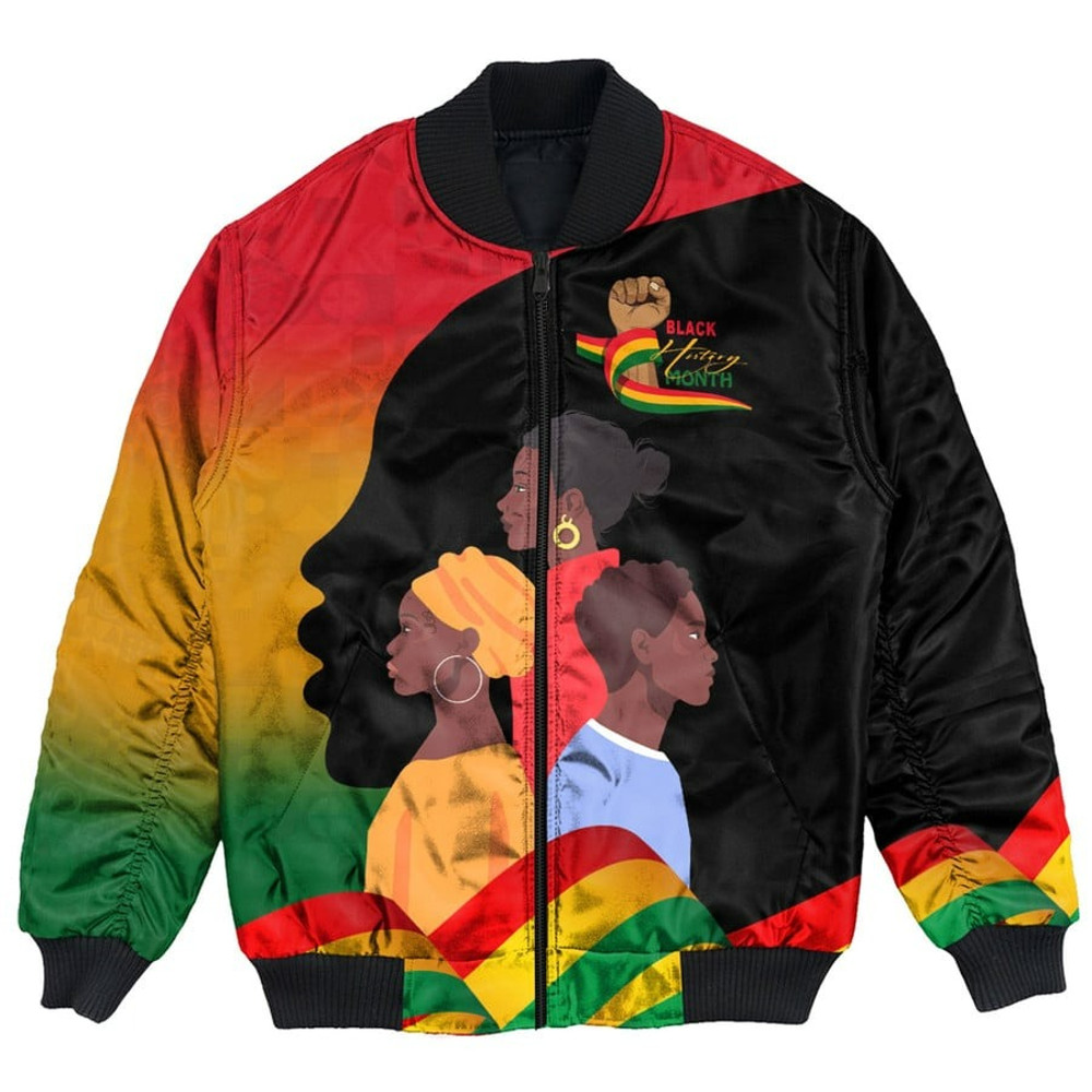 Black History Month I'm Black Bomber Jackets, African Bomber Jacket For Men Women