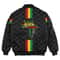 Black History Month Color Of Flag Bomber Jackets, African Bomber Jacket For Men Women