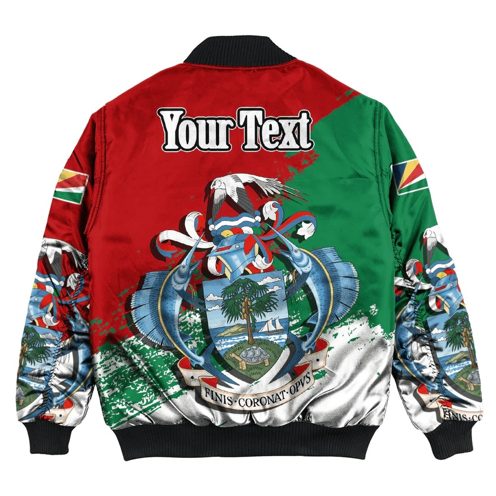 Seychelles Special Bomber Jacket, African Bomber Jacket For Men Women
