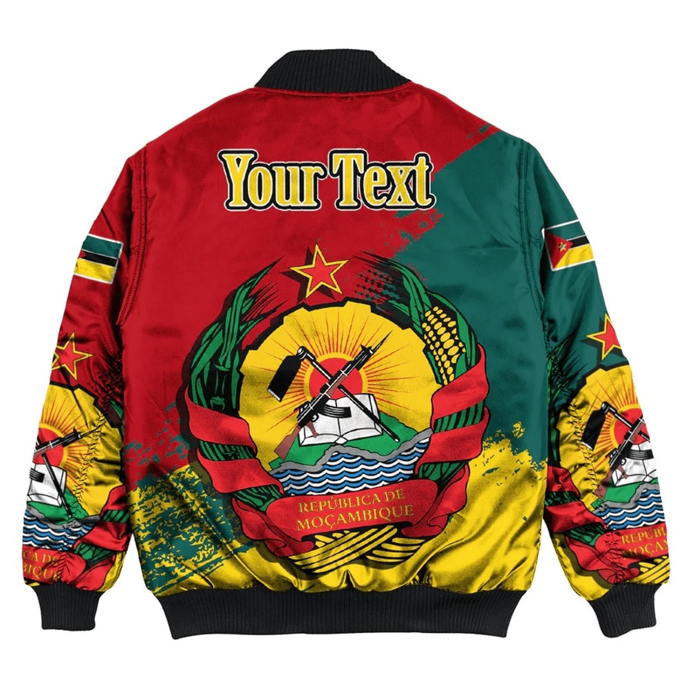 Mozambique Special Bomber Jacket, African Bomber Jacket For Men Women