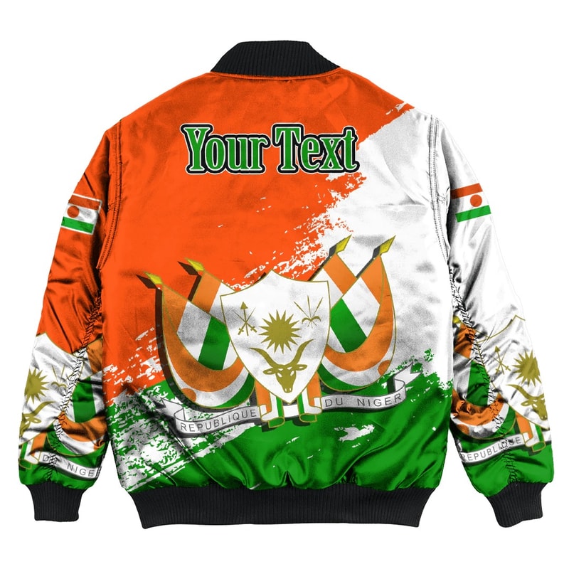 Niger Special Bomber Jacket, African Bomber Jacket For Men Women