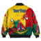 Cameroon Yellow Version Special Bomber Jacket, African Bomber Jacket For Men Women