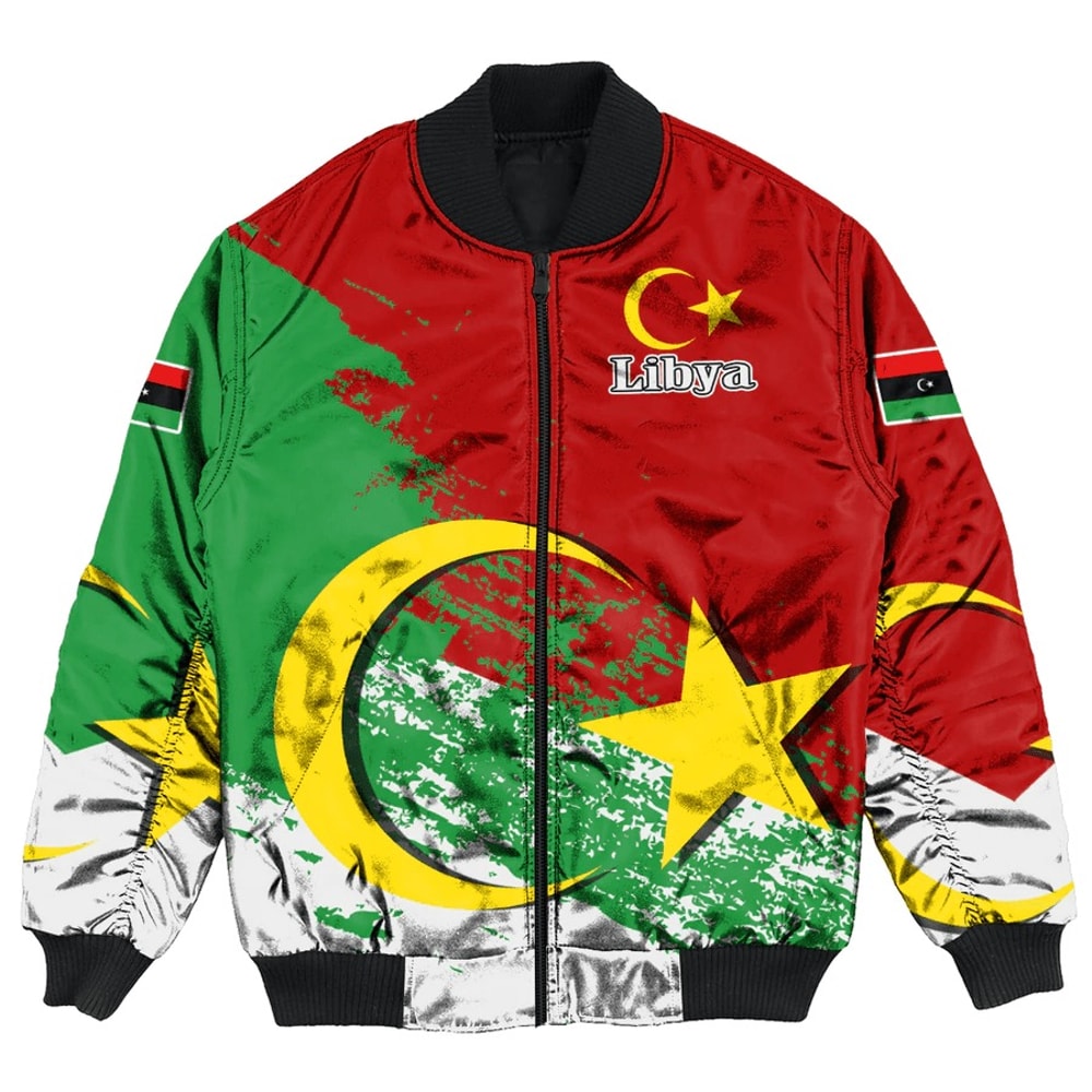 Libya Special Bomber Jacket, African Bomber Jacket For Men Women