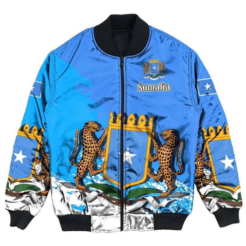 Somalia Special Bomber Jacket, African Bomber Jacket For Men Women