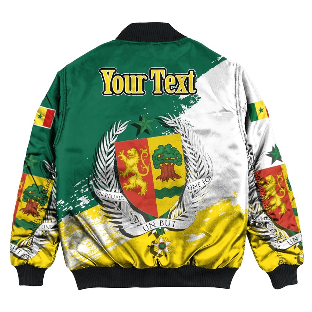 Senegal Special Bomber Jacket, African Bomber Jacket For Men Women