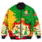 Oromo Green Version Special Bomber Jacket, African Bomber Jacket For Men Women
