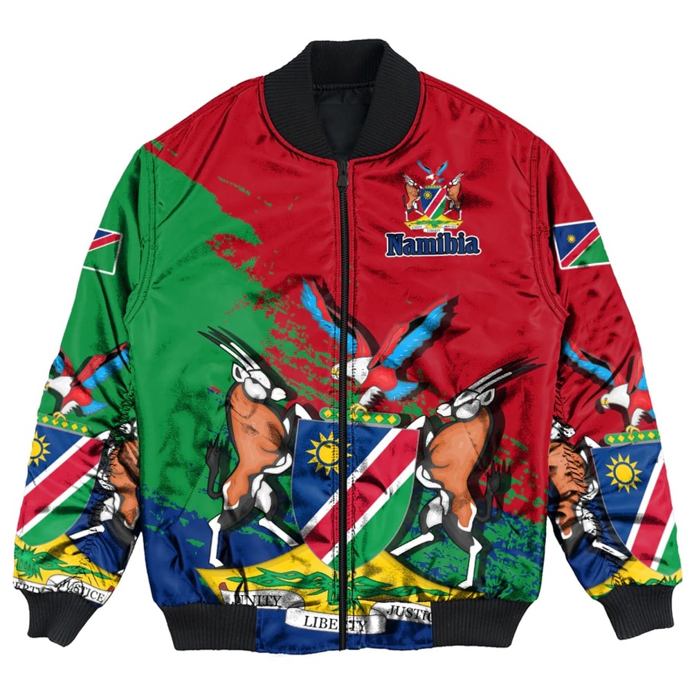 Namibia Special Bomber Jacket, African Bomber Jacket For Men Women