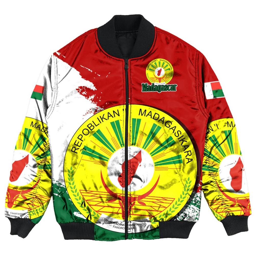 Madagascar Special Bomber Jacket, African Bomber Jacket For Men Women