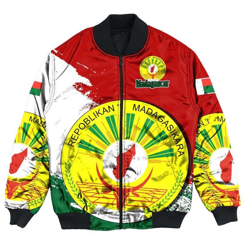 Madagascar Special Bomber Jacket, African Bomber Jacket For Men Women
