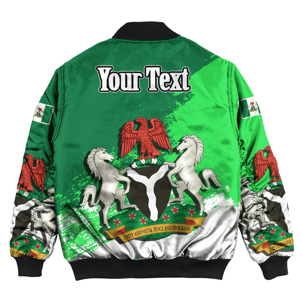 Nigeria Special Bomber Jacket, African Bomber Jacket For Men Women