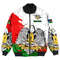 South Sudan White Version Special Bomber Jacket, African Bomber Jacket For Men Women
