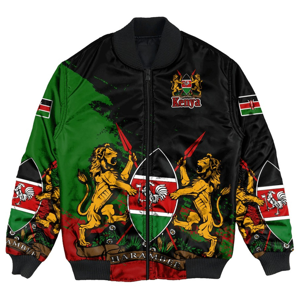 Kenya Special Bomber Jacket, African Bomber Jacket For Men Women