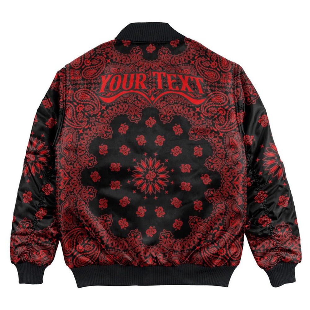Sudan Bomber Jacket Paisley Bandana Never Out of Date, African Bomber Jacket For Men Women