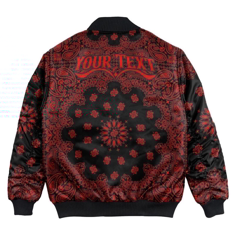 Sudan Bomber Jacket Paisley Bandana Never Out of Date, African Bomber Jacket For Men Women