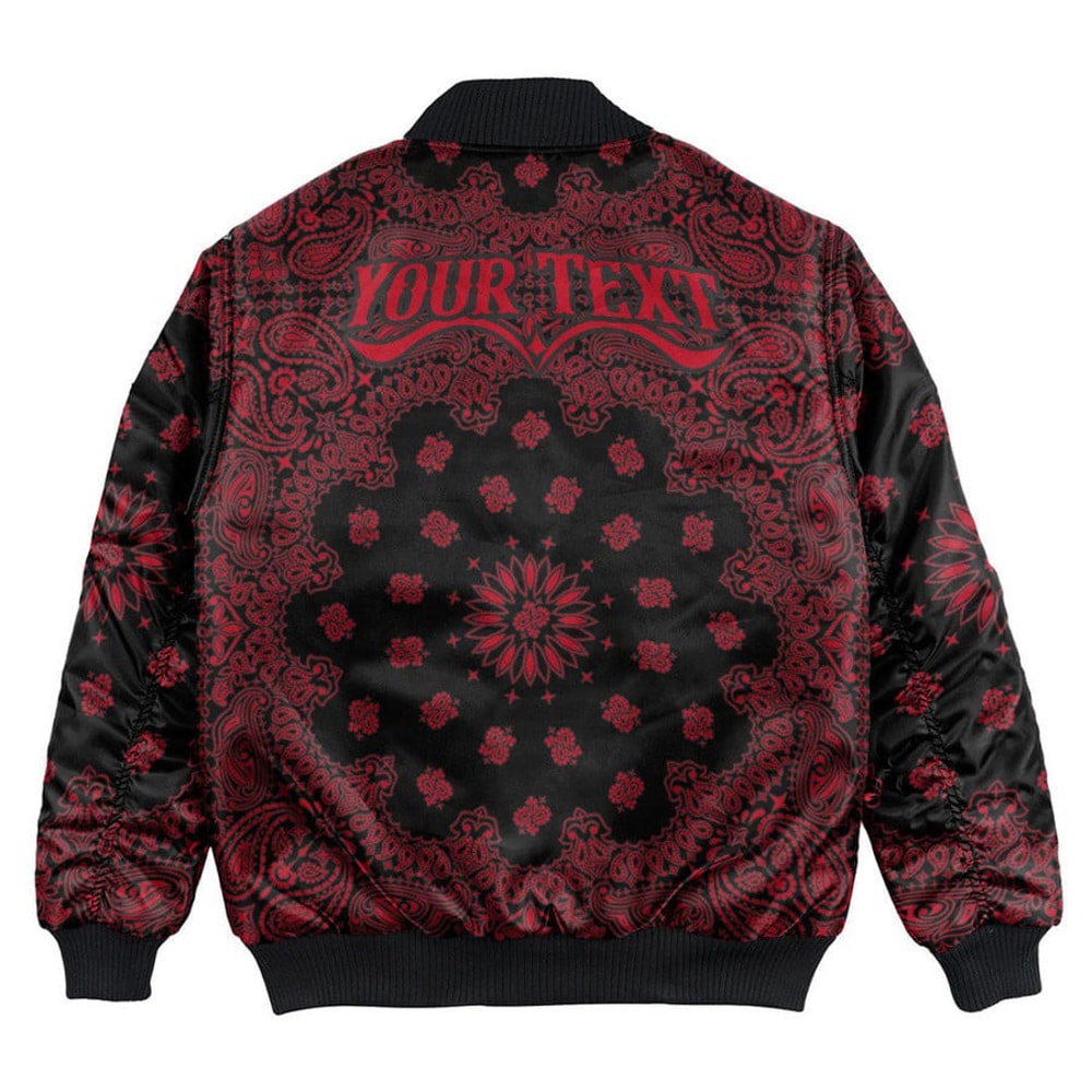 Namibia Bomber Jacket Paisley Bandana Never Out of Date, African Bomber Jacket For Men Women