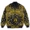 Gabon Bomber Jacket Paisley Bandana Never Out of Date, African Bomber Jacket For Men Women