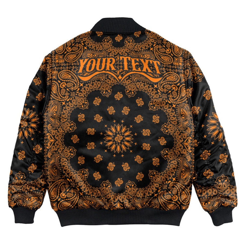 Ivory Coast Bomber Jacket Paisley Bandana Never Out of Date, African Bomber Jacket For Men Women