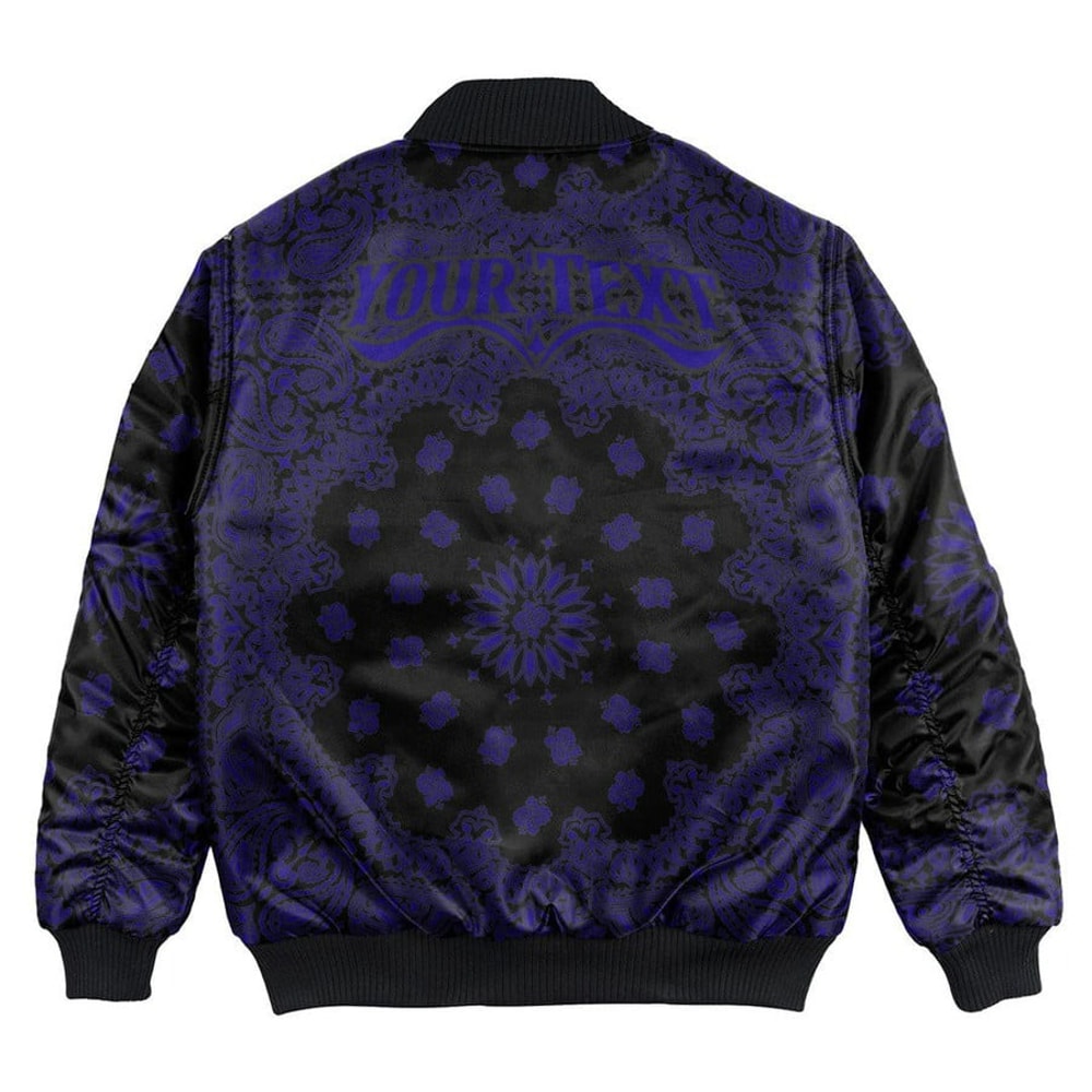 Lesotho Bomber Jacket Paisley Bandana Never Out of Date, African Bomber Jacket For Men Women