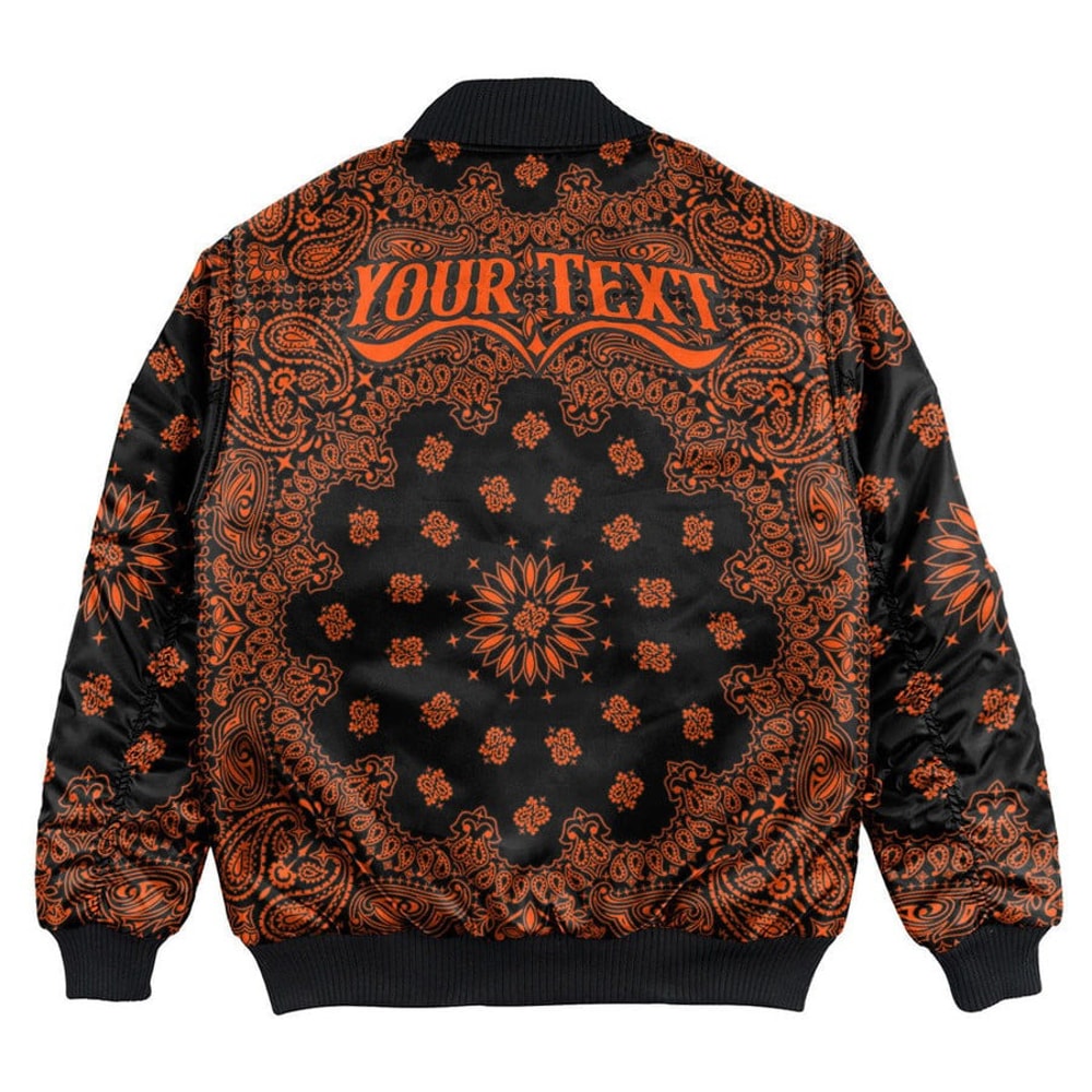 Niger Bomber Jacket Paisley Bandana Never Out of Date, African Bomber Jacket For Men Women