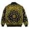Zimbabwe Bomber Jacket Paisley Bandana Never Out of Date, African Bomber Jacket For Men Women
