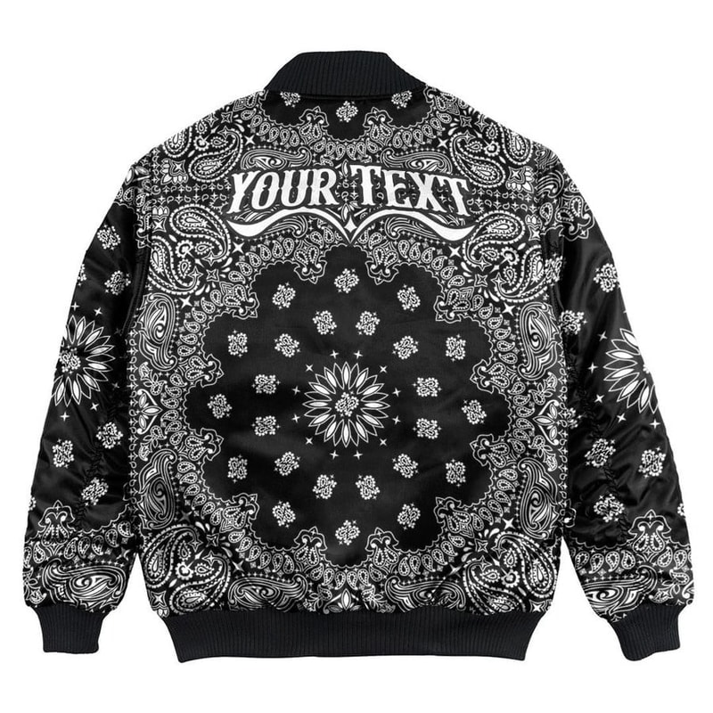 Algeria Bomber Jacket Paisley Bandana Never Out of Date, African Bomber Jacket For Men Women