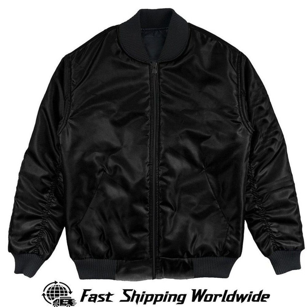D.R. Of The Congo Jacket - David Blowing Pink Bubble Gum Bomber Jacket, African Bomber Jacket For Men Women