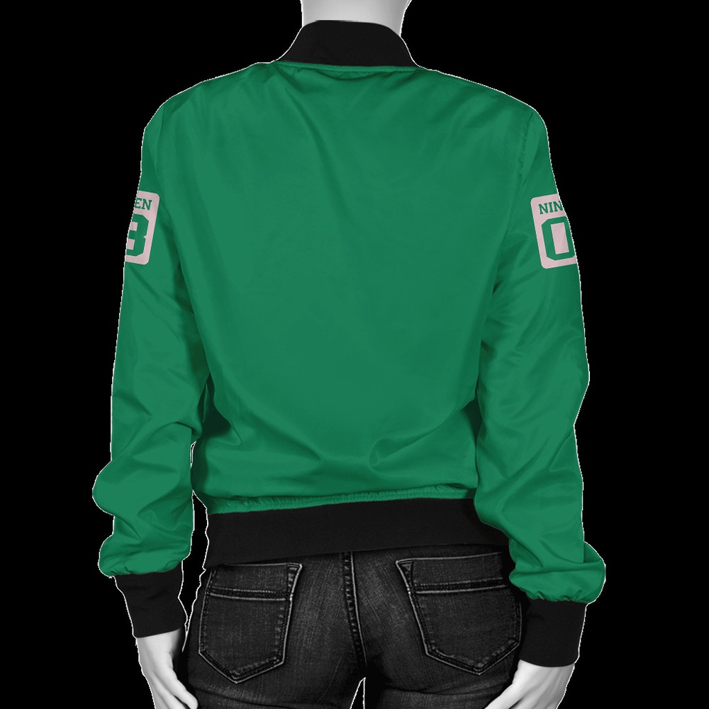 AKA Sorority Pearls Green Bomber Jacket, African Bomber Jacket For Men Women