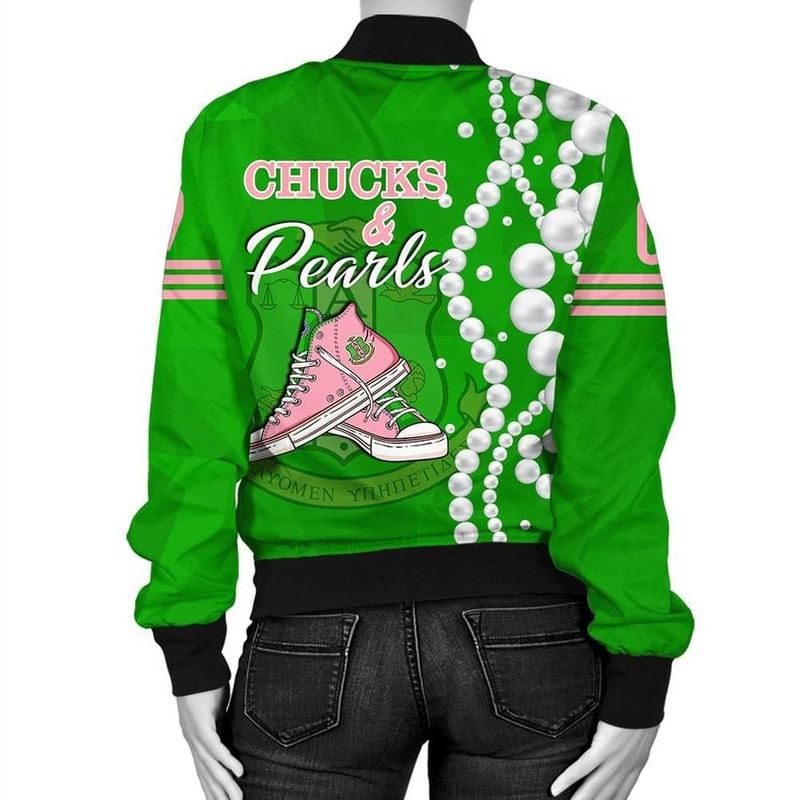 AKA Sorority K.H Pearls Bomber Jacket, African Bomber Jacket For Men Women