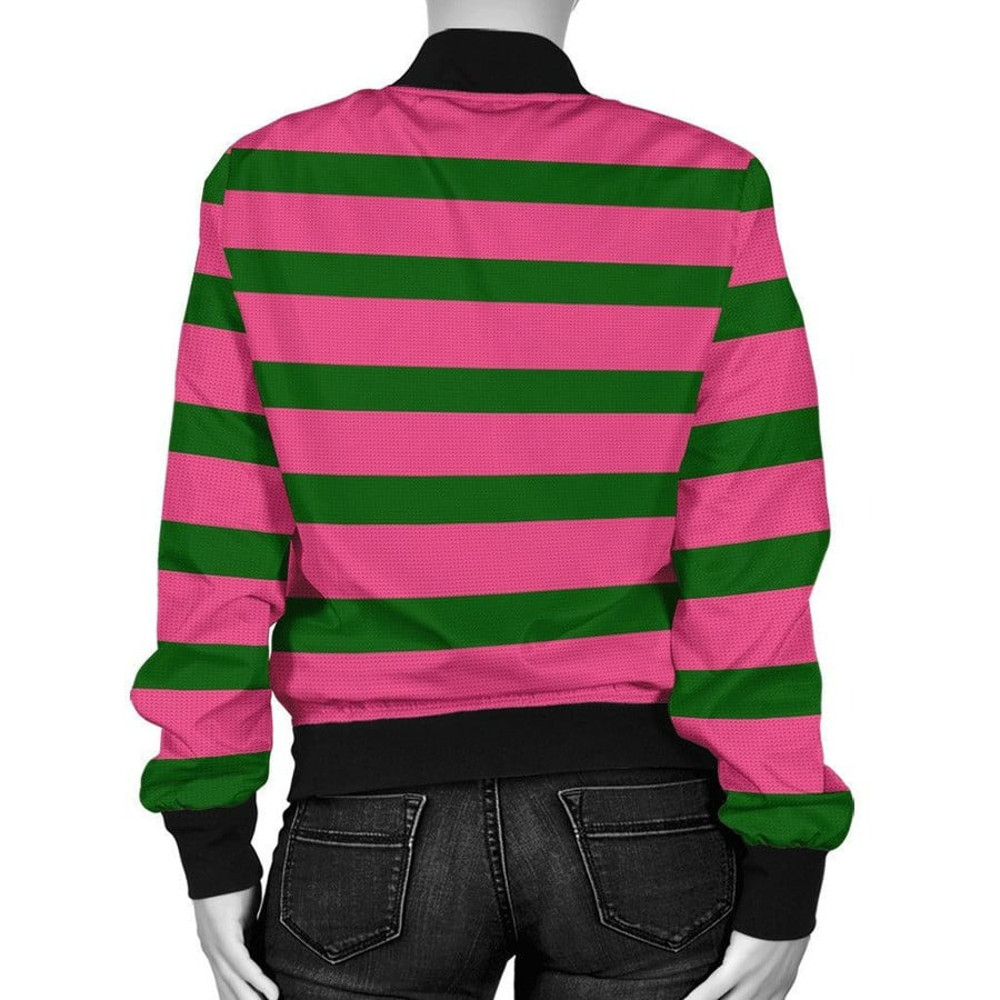 Lux AKA Sorority Straight Line Bomber Jacket, African Bomber Jacket For Men Women