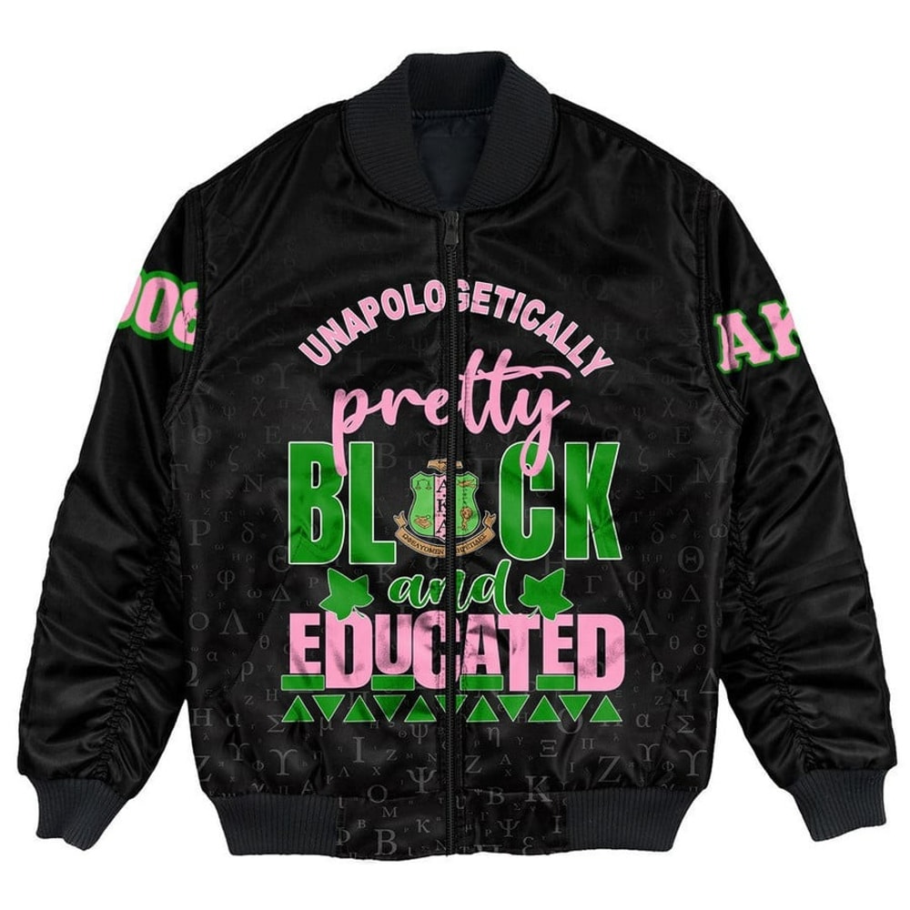 AKA Sorority Bomber Jackets, African Bomber Jacket For Men Women