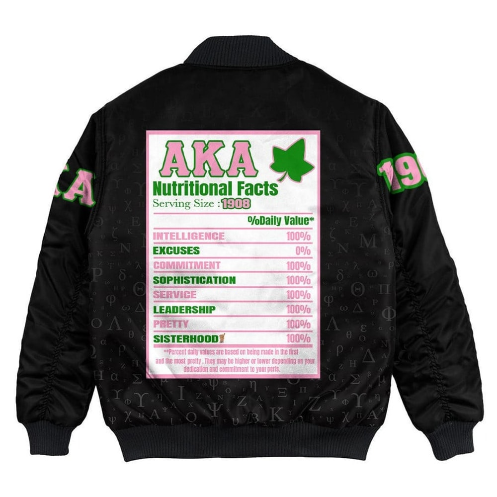 AKA Sorority Bomber Jackets, African Bomber Jacket For Men Women