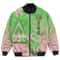 AKA Letters Pattern Bomber Jackets, African Bomber Jacket For Men Women