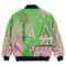 AKA Letters Pattern Bomber Jackets, African Bomber Jacket For Men Women
