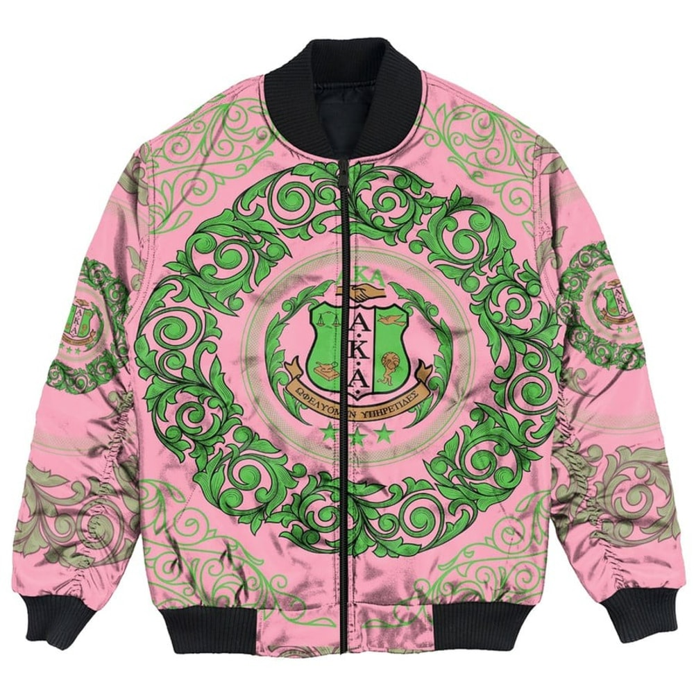 AKA Sorority Bomber Jackets, African Bomber Jacket For Men Women