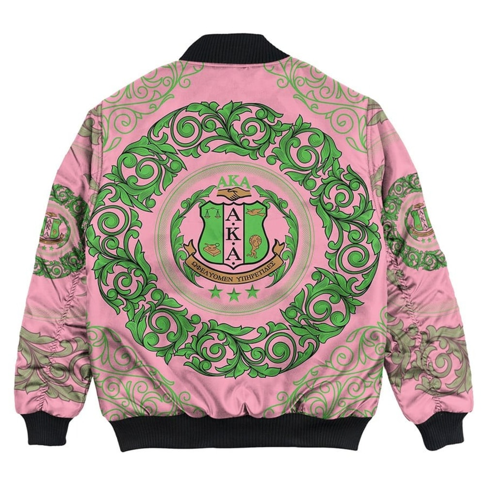 AKA Sorority Bomber Jackets, African Bomber Jacket For Men Women